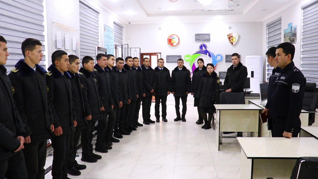 Milliy gvardiya Andijon viloyati “Qo‘riqlash” boshqarmasida IIV Andijon akademik litsey ti…