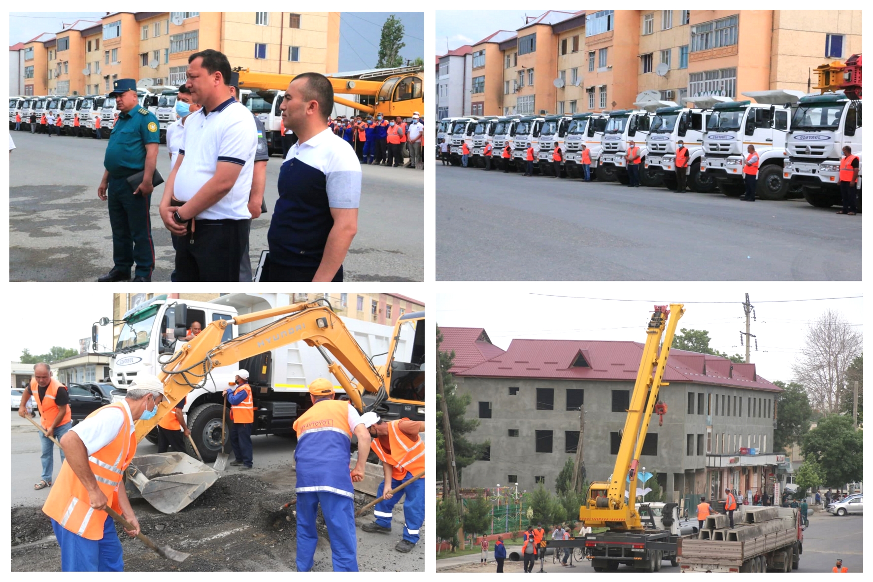 Asaka tumanida tirbandliklarni oldi olish borasidagi keng qamrovli ishlar boshlab yuborild…