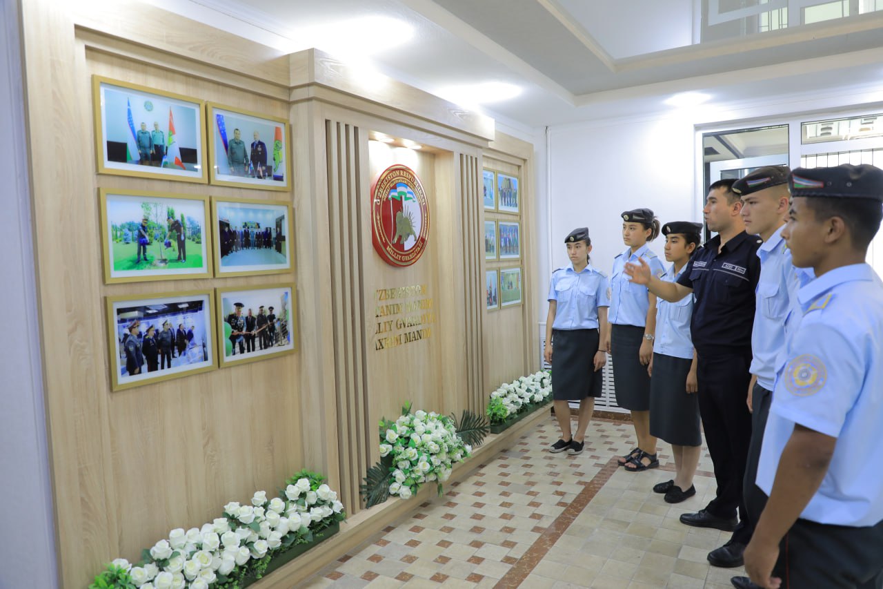 Andijon viloyat “Qo‘riqlash” boshqarmasida IIV Andijon akademik litsey o‘quvchilari uchun …