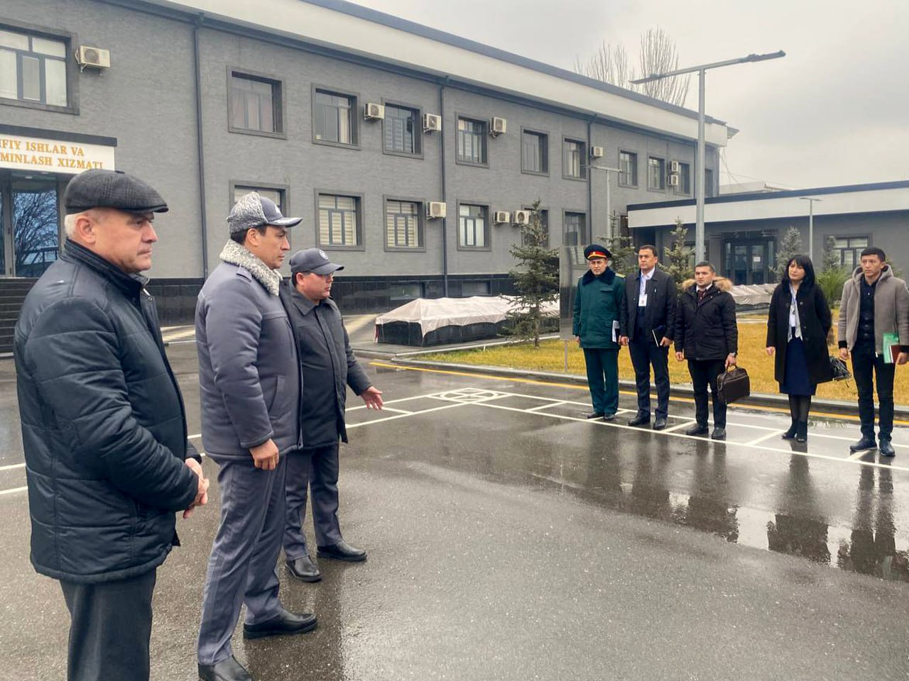 Ички ишлар вазири ўринбосари генерал-майор Бекмурод Абдуллаев бошчилигидаги ишчи гуруҳ Анд…
