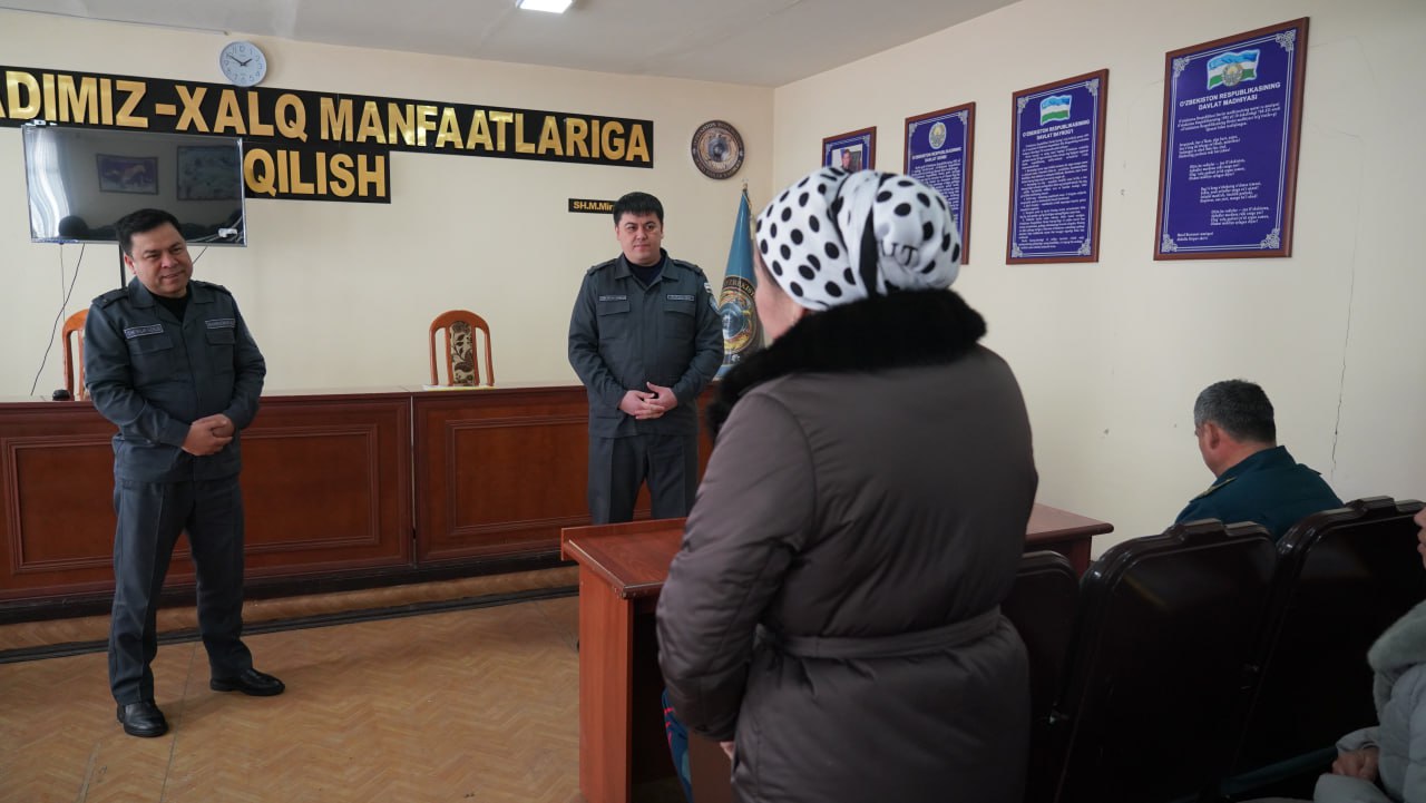 Избоскан туманида “Обод ва хавфсиз маҳалла” тамойили асосида намунали иш ташкил этган бир …