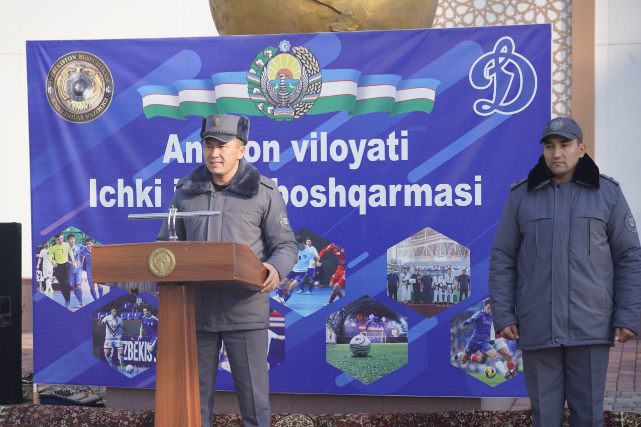 Andijon viloyati ichki ishlar organlari xodimlari o‘rtasida sportning “Yengil atletika” uz…