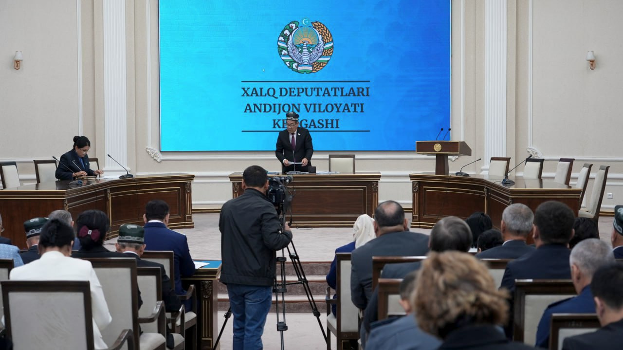Xalq deputatlari Andijon viloyati kengashining navbatdagi sessiyasi bo‘lib o‘tdi