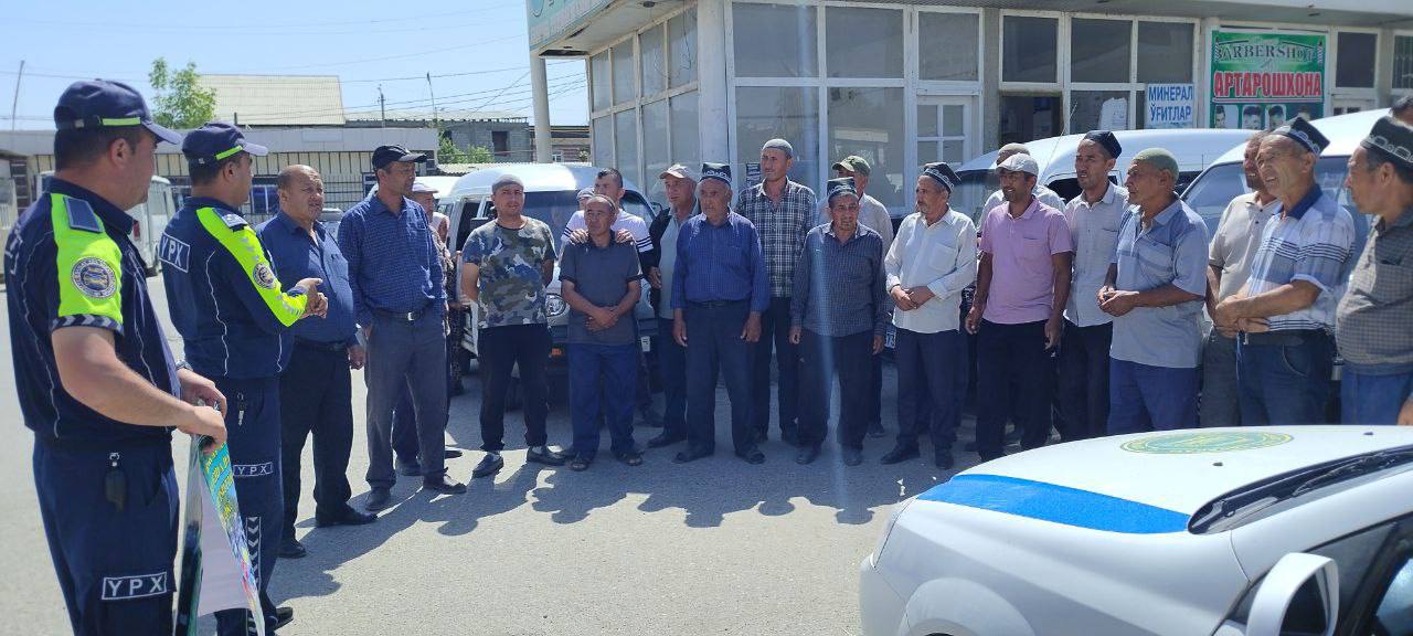 Andijon viloyatida joriy yilning 5-may kunidan 5-iyun kuniga qadar “Harakat xavfsizligi” o…
