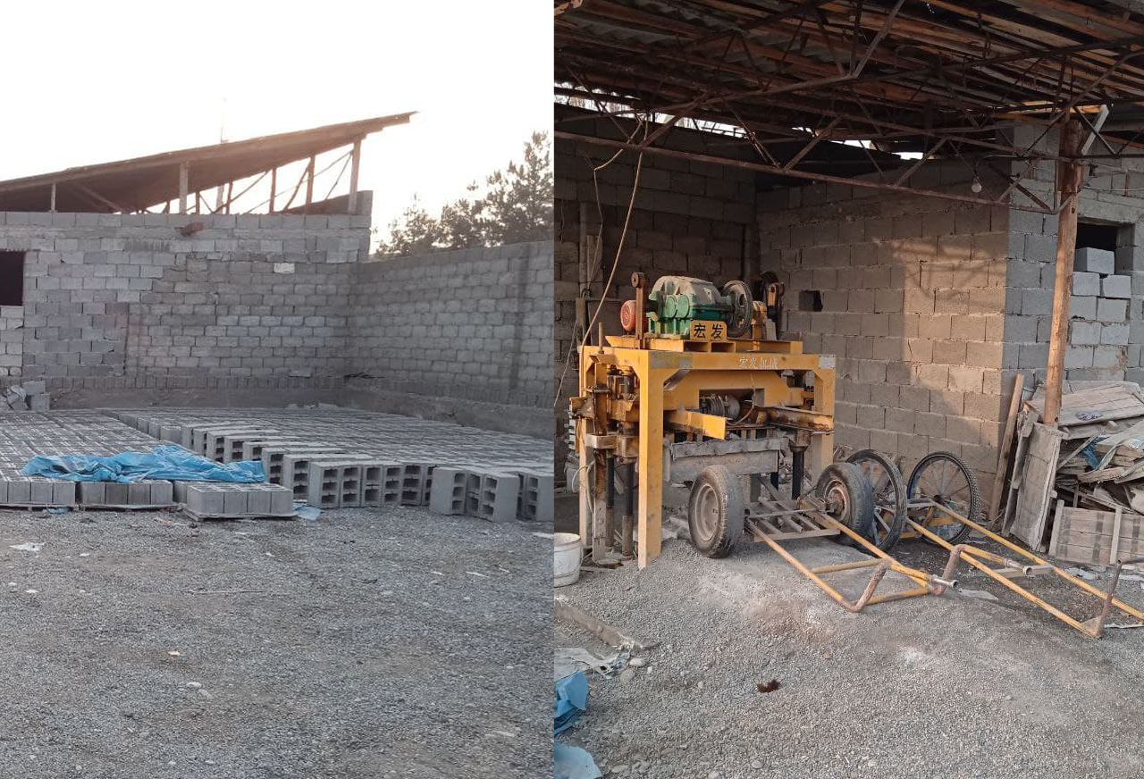 Paxtaobod tumanidagi beton g‘isht ishlab chiqarish sexidan dastgoh ehtiyot qismlarini o‘g‘…