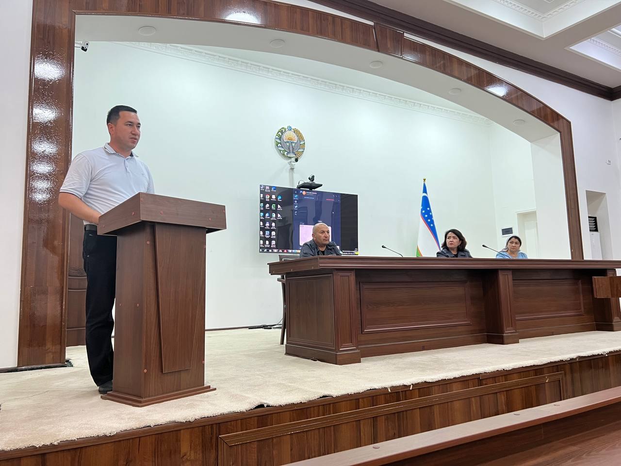 Andijon viloyati IIB JXX Huquqbuzarliklar profilaktikasi boshqarmasi hamda Xo‘jaobod tuman…