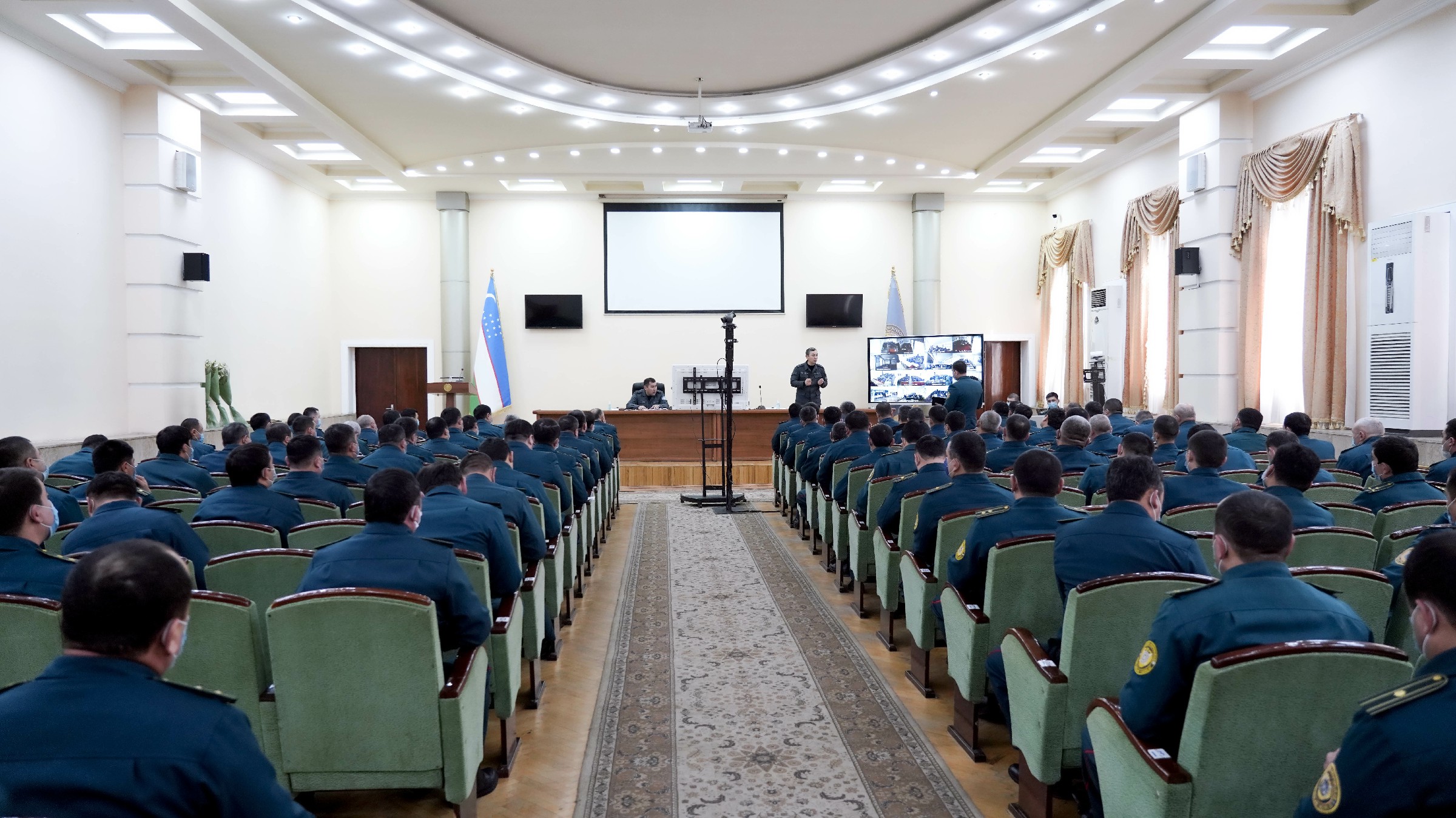Andijon viloyati IIBda 2020 yil yakunlariga bag‘ishlangan hisobot yig‘ilishi bo‘lib o‘tdi