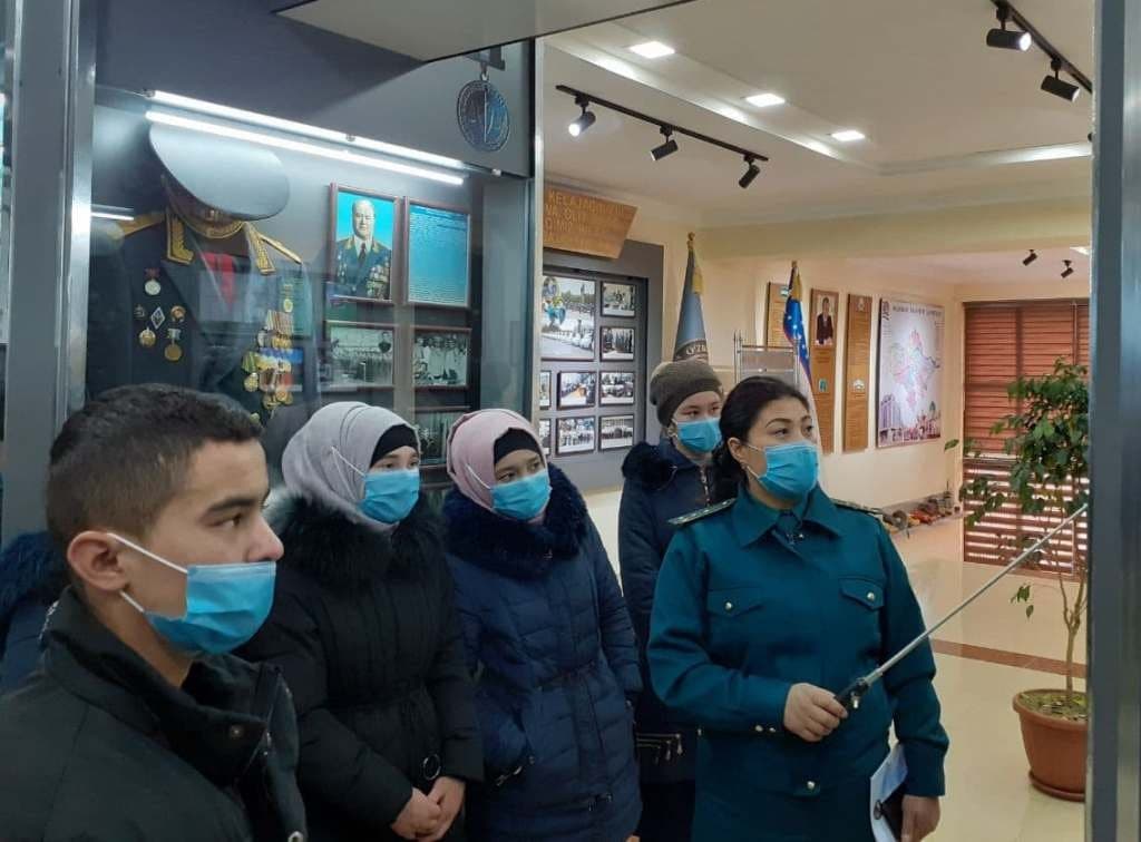 Andijon viloyati IIBning “Shon sharaf” muzeyiga sayohat