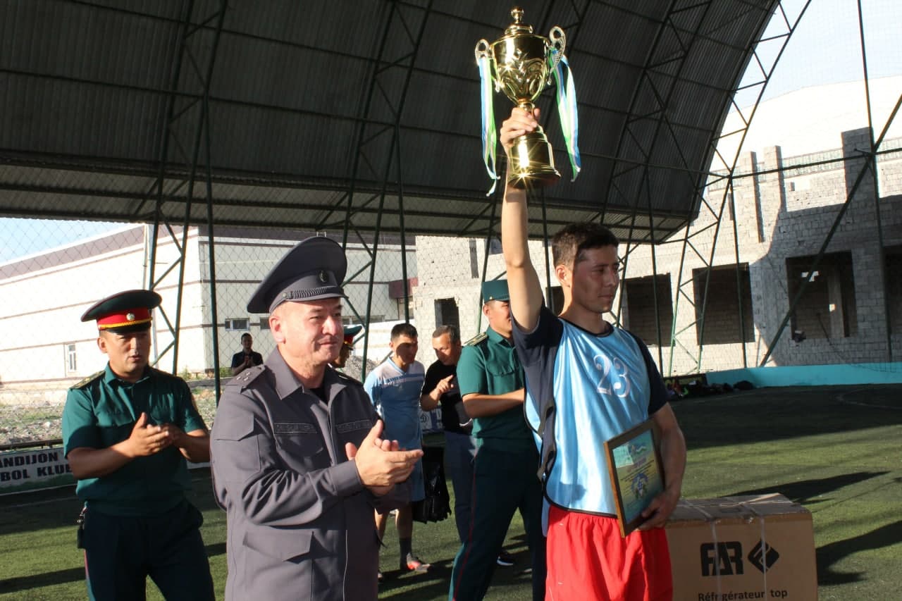Andijon viloyati IIB Probatsiya boshqarmasi nazoratidagi yoshlar o‘rtasida sportning “Mini…