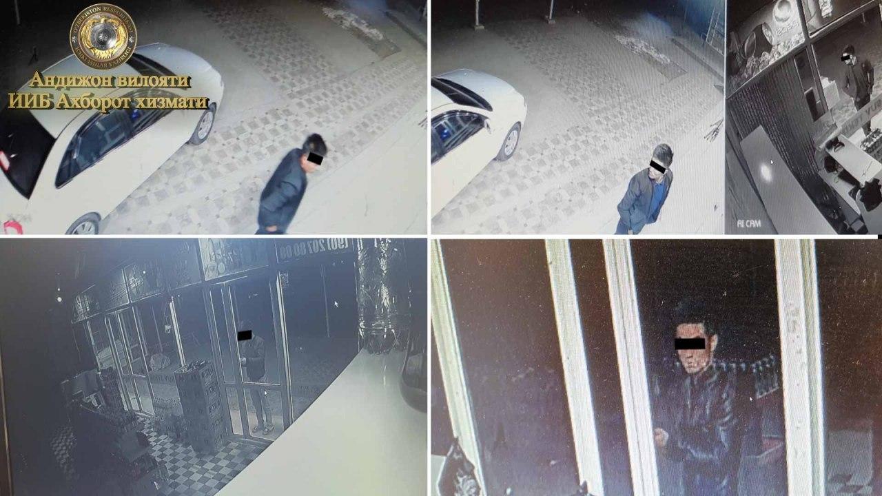 Andijonda savdo do‘konini talon-taroj qilgan shaxsga nisbatan jinoyat ishi qo‘zg‘atildi