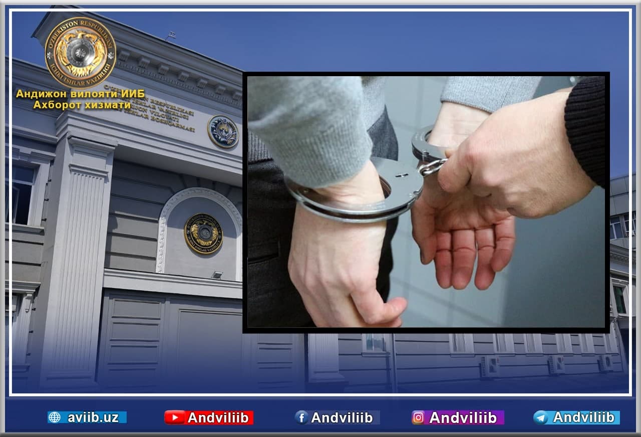 Qidiruvdagi shaxs Toshkent shahri hududidan ushlandi
