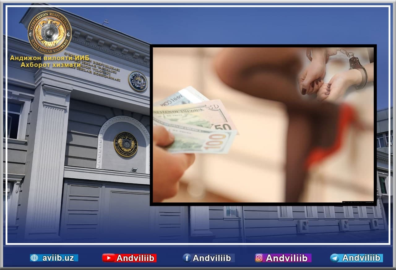 Jalaquduq tumani IIB JQB xodimlari tomonidan fohishaxona fosh etildi