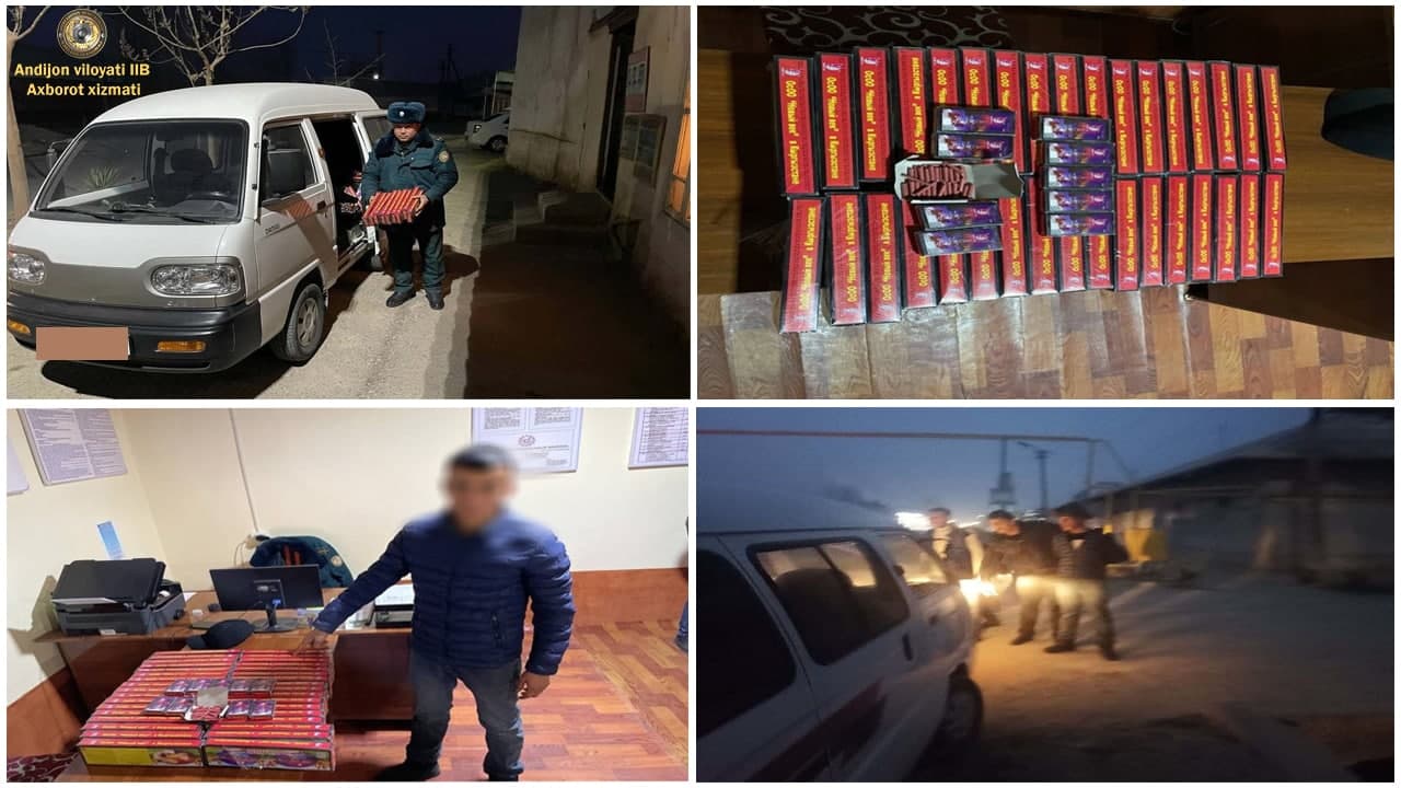 Andijon tumani IIB hamda boshqa huquq-tartibot organlari hamkorligida navbatdagi pirotexni…