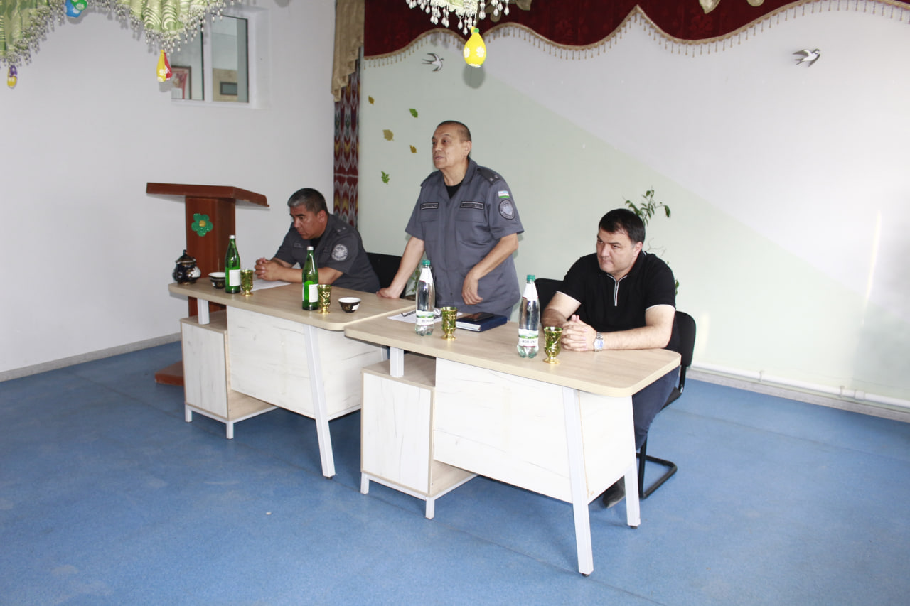 Andijon viloyati IIB huzuridagi Tergov boshqarmasi rahbariyati tomonidan  Baliqchi tumanid…