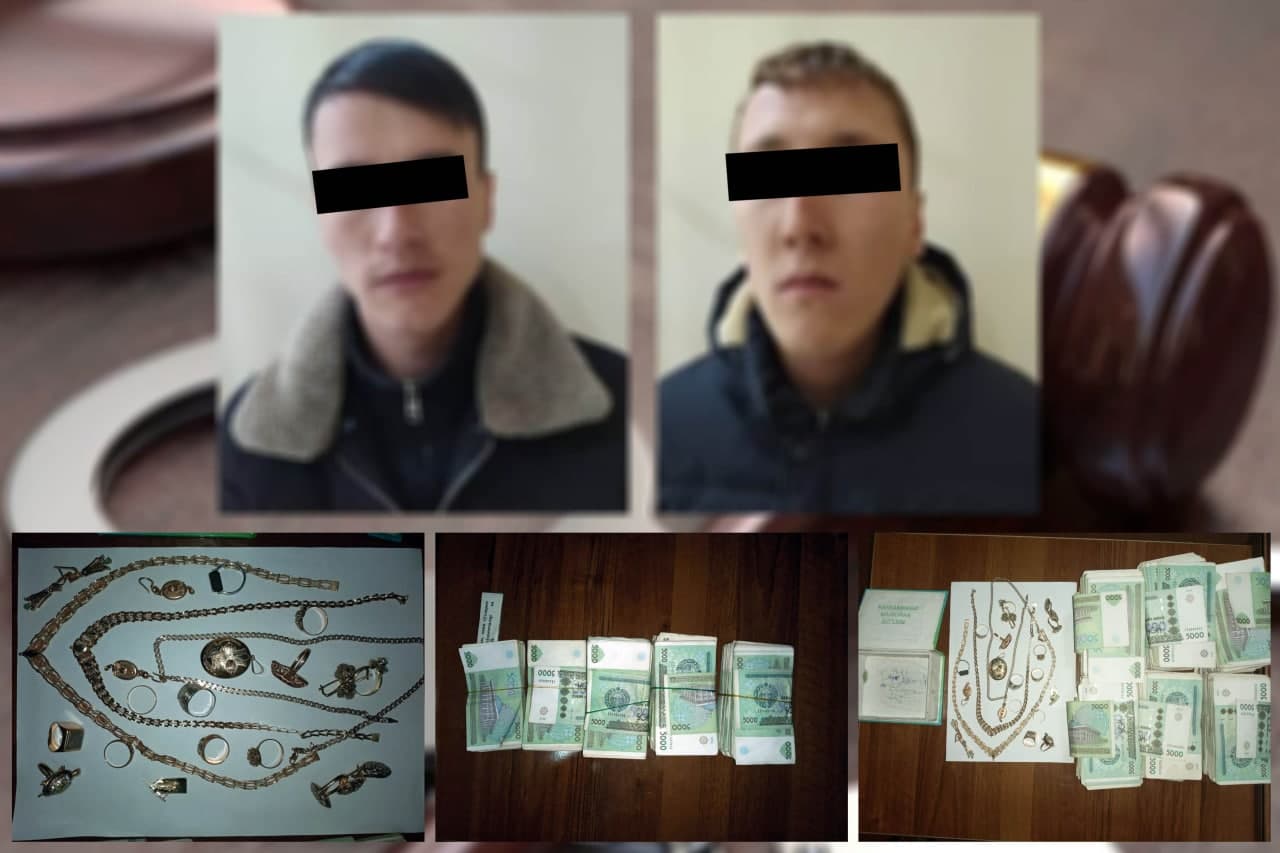 Jalaquduq tumani IIB xodimlari tomonidan pul va tilla-taqinchoq o‘g‘rilari qo‘lga olindi  …