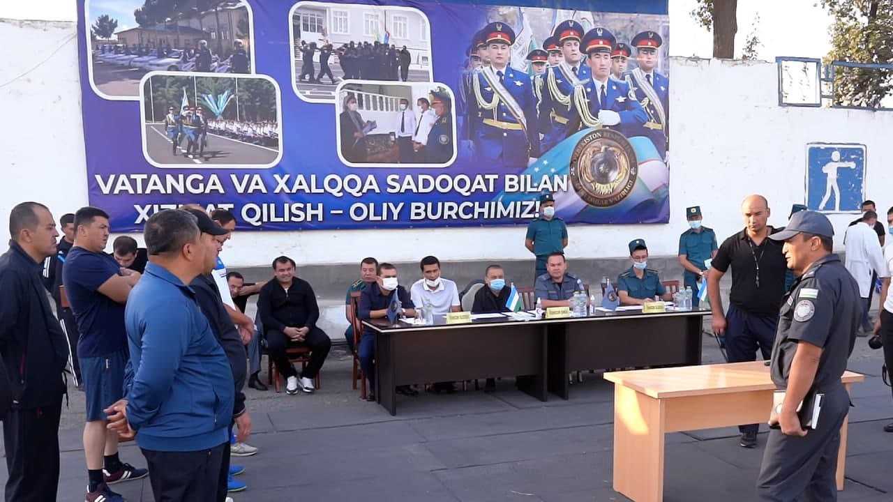 Андижонда “Энг яхши ички ишлар органи бошлиғи” кўрик танловининг вилоят босқичи ўтказилди