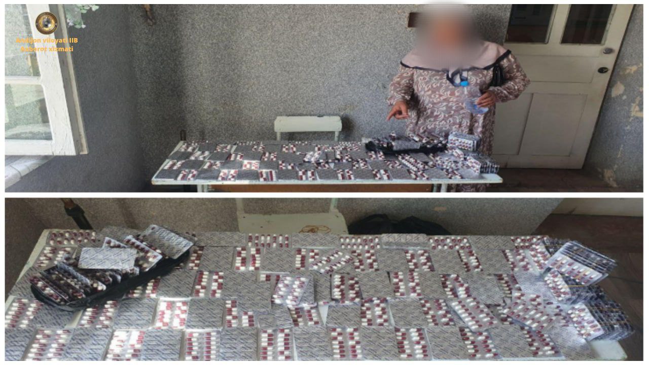 Андижонда кучли таъсир этувчи дори воситалари олди-сотдиси билан шуғулланиб келган фуқаро …