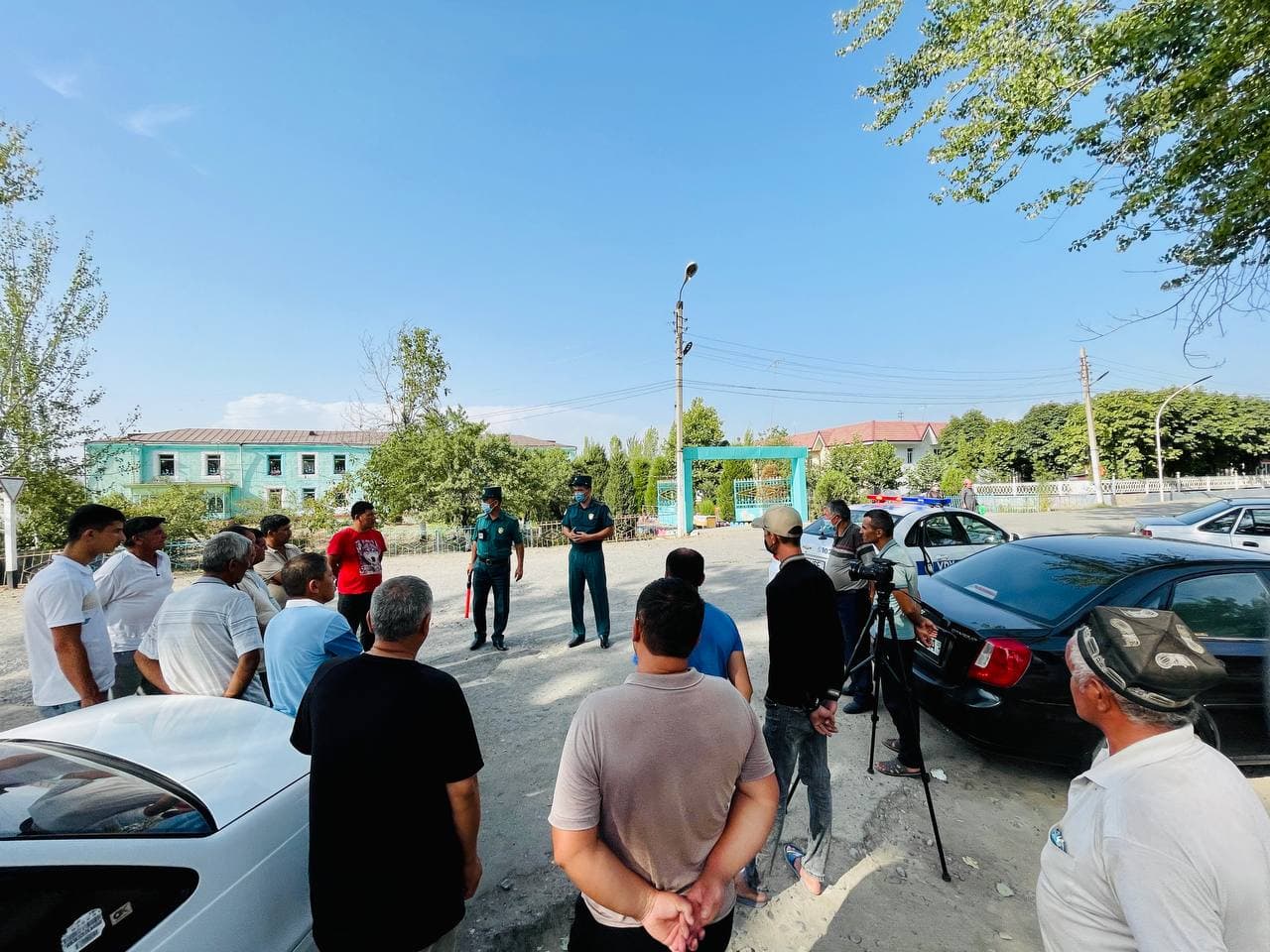 Қўрғонтепа туманида “Йўл ҳаракати хавфсизлиги тарғибот куни” муносабати билан профилактик …