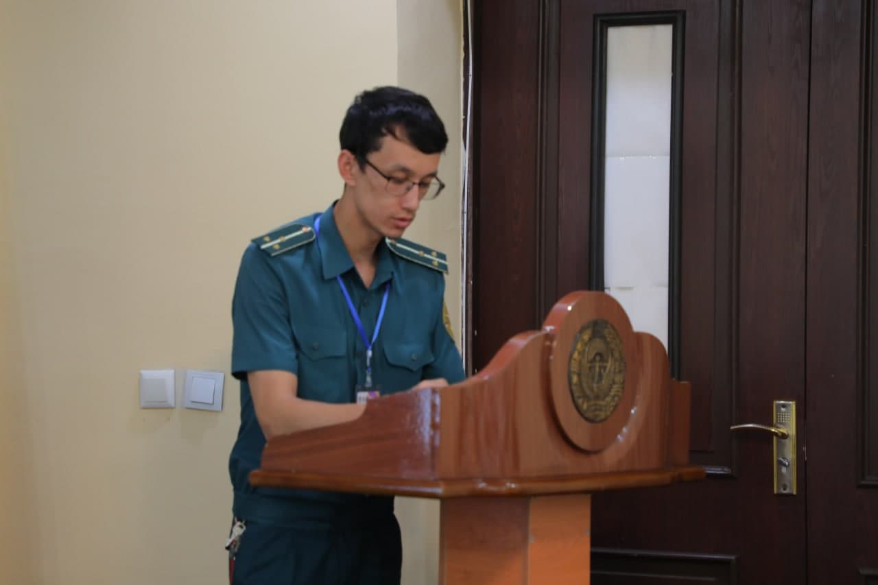 Vatan taqdiri mening taqdirimda” shiori ostida seminar-trening bo‘lib o‘tdi