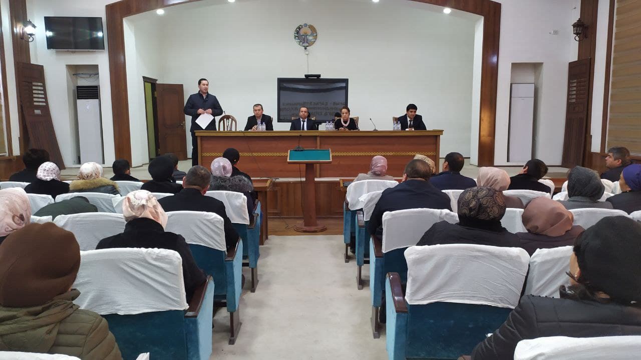 Jinoyat ishlari bo‘yicha Xo‘jaobod tuman sudi hamda tuman IIB huzuridagi тergov guruhi ham…