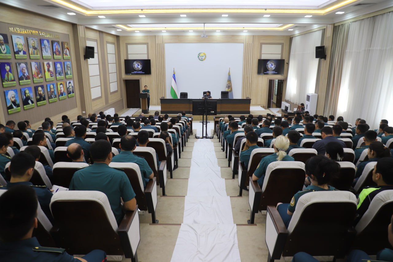 Andijonda ichki ishlar organlari xodimlari o‘rtasida qonun hujjatlarining mazmun-mohiyati …